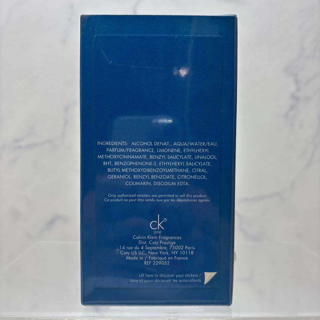 0729 カルバンクライン　シーケーワンサマー　2018 未開封　※値下げ不可.