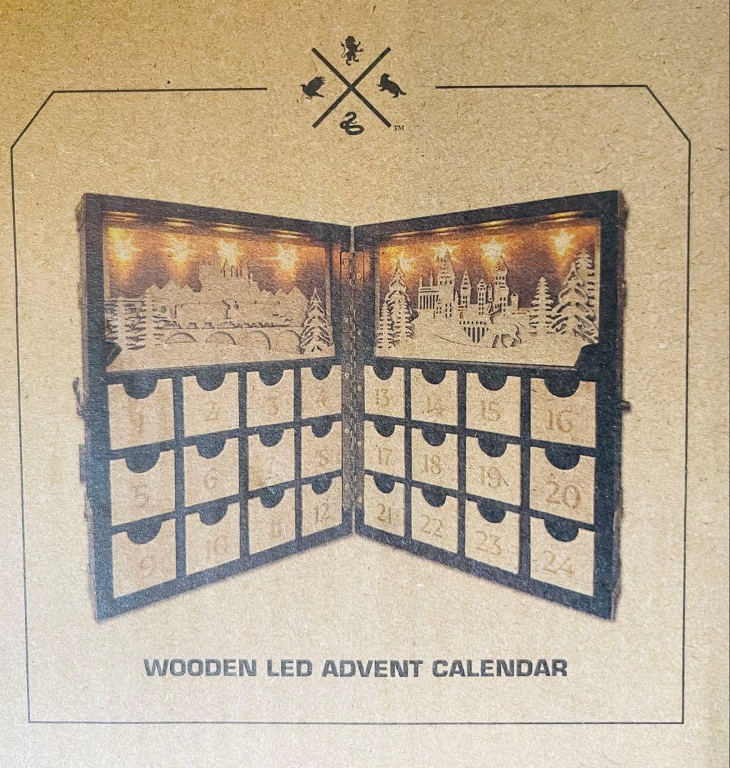 ハリーポッター　クリスマス　ウッドアドベントカレンダー　クリスマス
