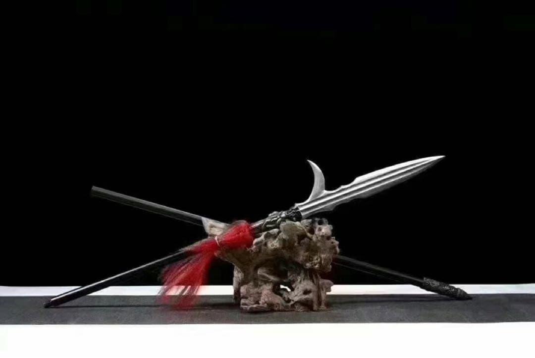 鉤鎌槍 模造刀 鑑賞用 武具 舞踊刀 古兵器 - メルカリ