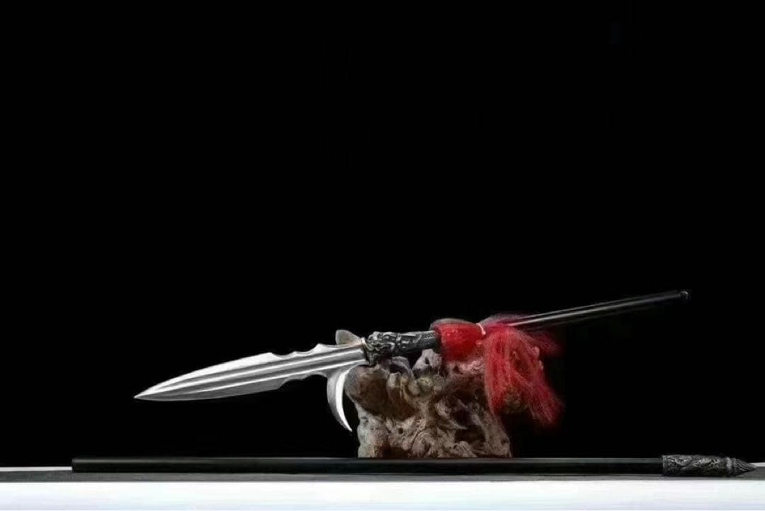 鉤鎌槍 模造刀 鑑賞用 武具 舞踊刀 古兵器 - メルカリ