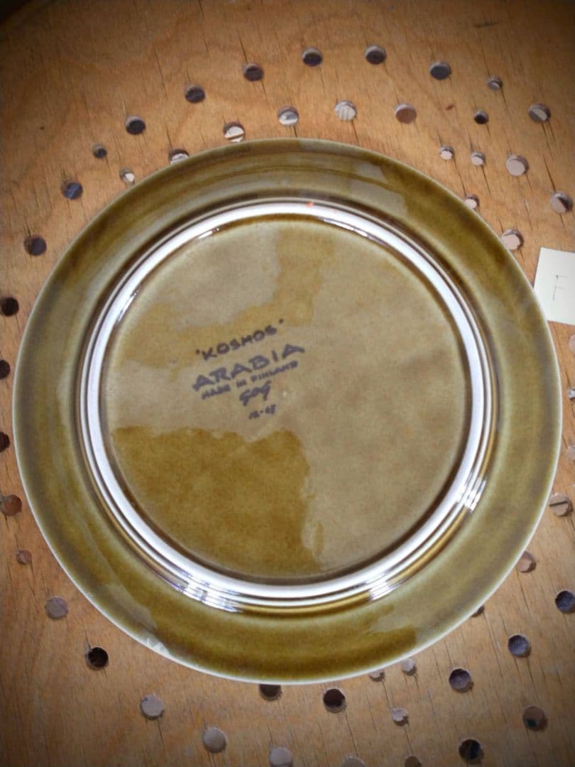 ARABIA/アラビア Kosmos/コスモス 20cmプレートF