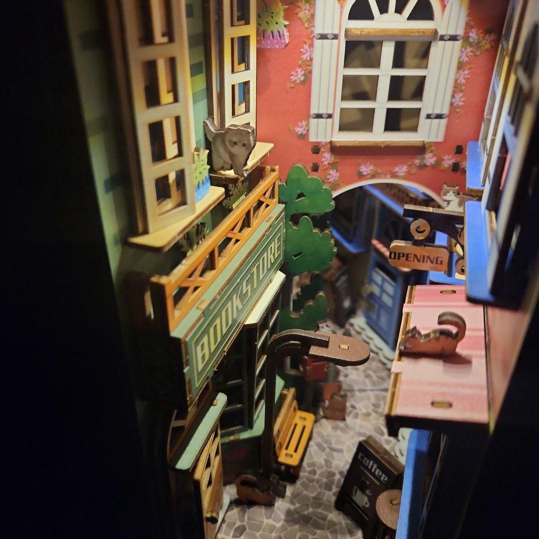 猫街　ミニチュアドールハウス