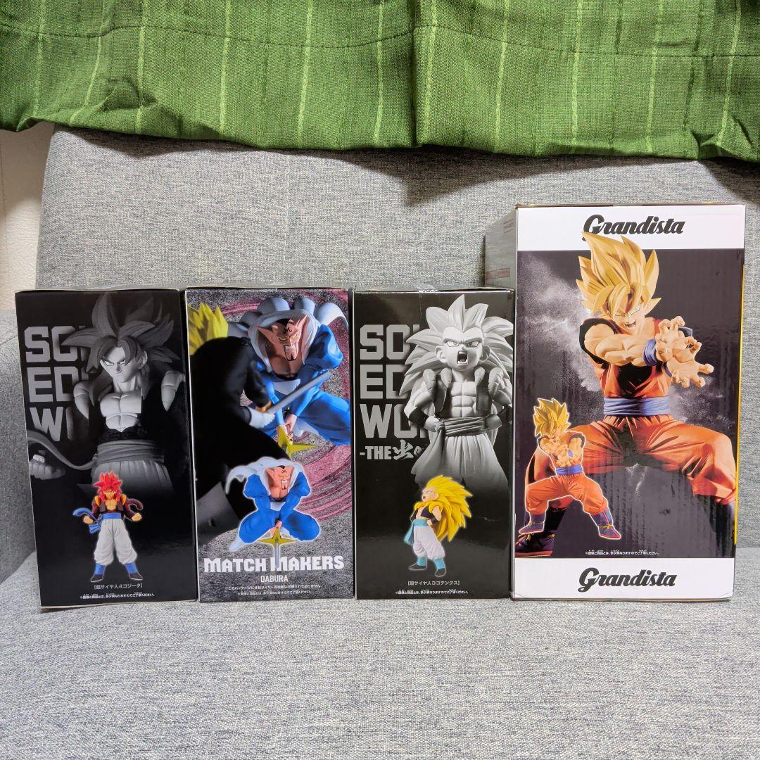 ドラゴンボール 孫悟空 ベジット ダーブラ ゴテンクス フィギュア