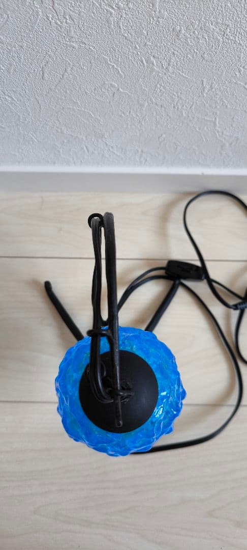 【専用】琉球硝子　スタンドライト　清涼ブルー　インテリア　お洒落　可愛い