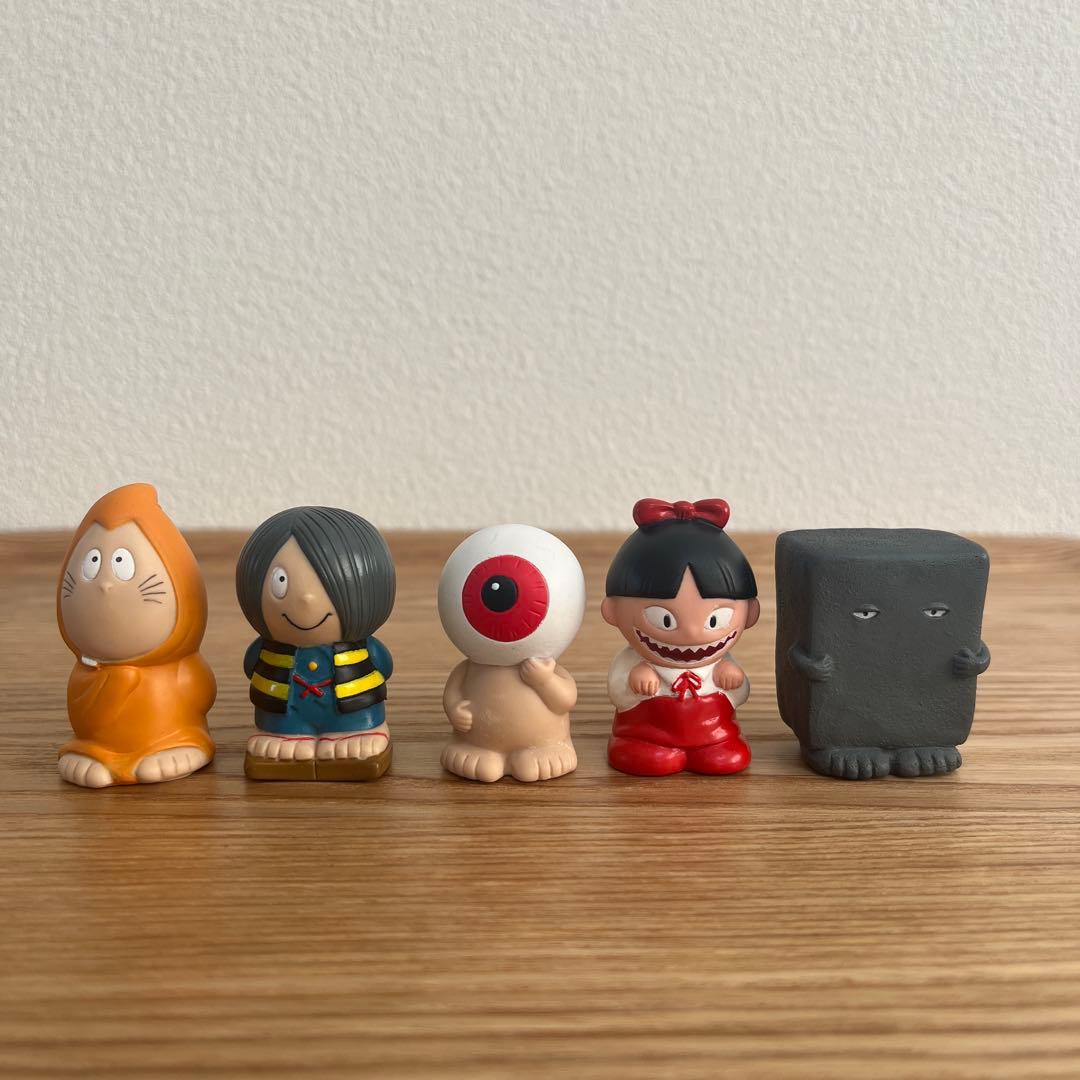 ゲゲゲの鬼太郎 ソフビフィギュア 指人形 - メルカリ