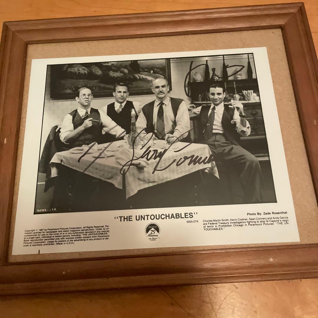 アンタッチャブル　直筆サイン　ケビン・コスナー　ショーン・コネリー　他