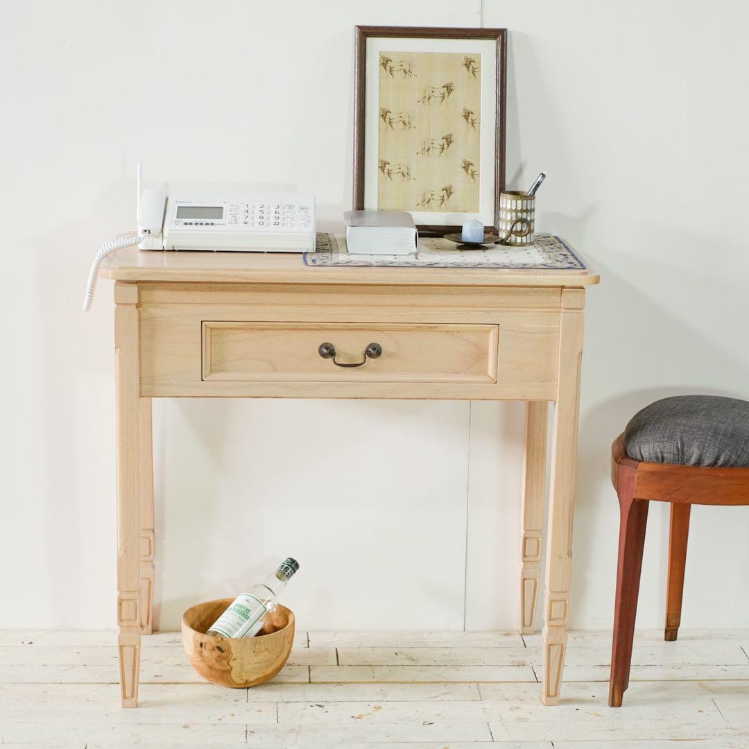 A 新品 コンソールテーブル 机 デスク 飾り棚 収納棚 北欧 カントリー