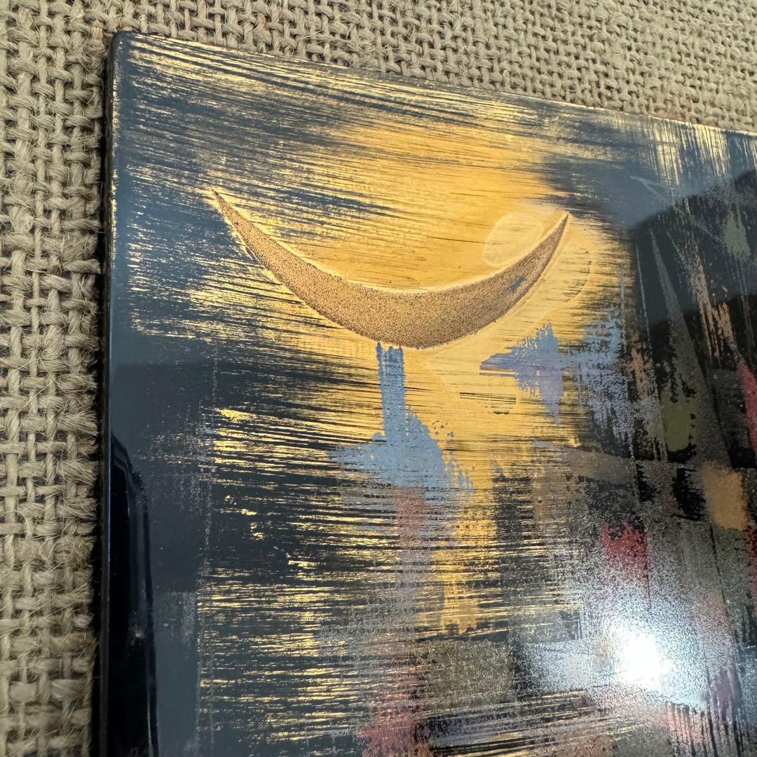 輪島塗 漆絵 榎木盛