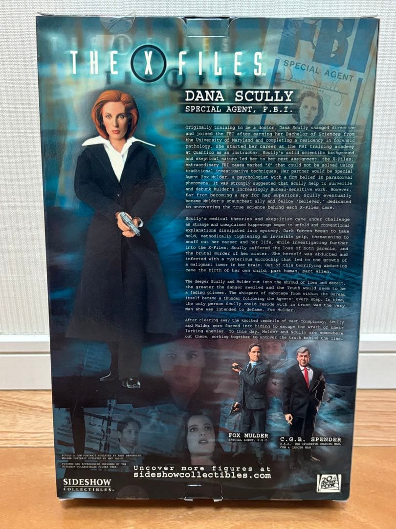 サイドショウ 1/6 Xファイル ダナ・スカリー フィギュア 未開封