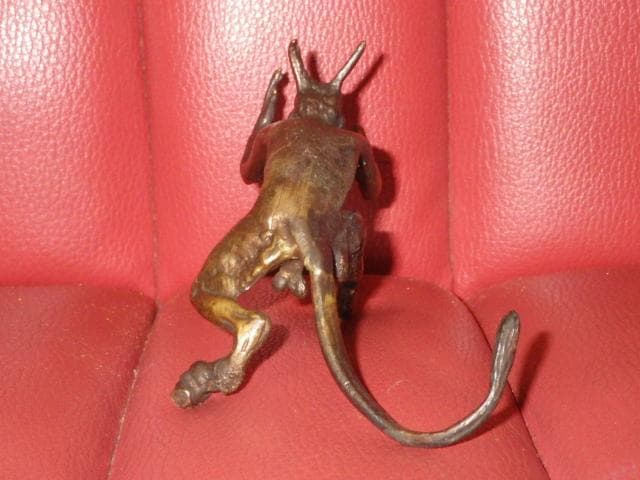 デビル★オブジェ★置物★アート★悪魔★サテュロス★真鍮★ビンテージ★アート★エロ