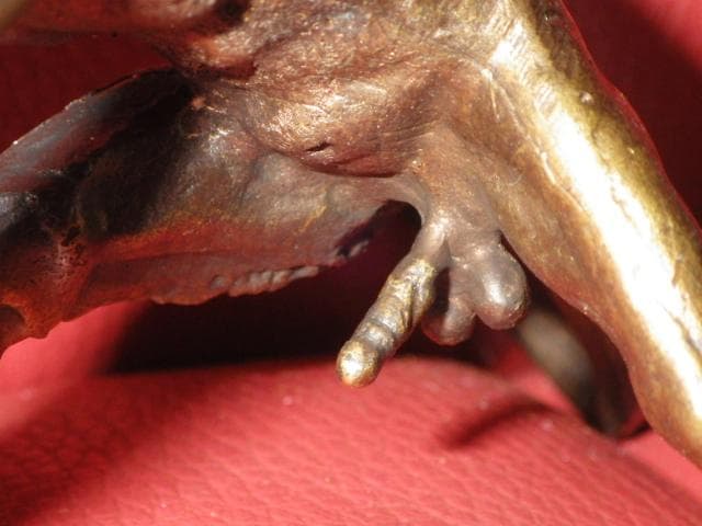 デビル★オブジェ★置物★アート★悪魔★サテュロス★真鍮★ビンテージ★アート★エロ