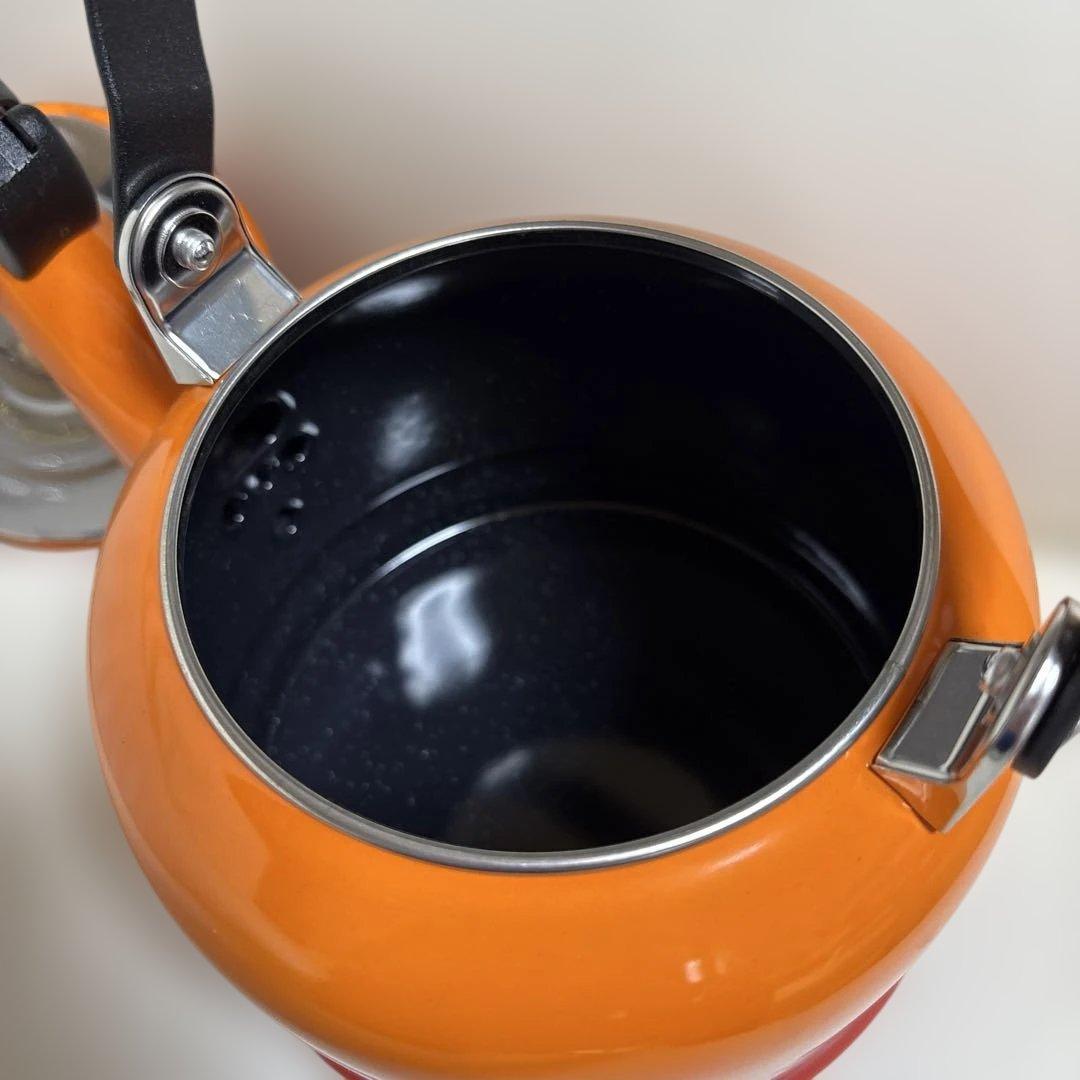 LE CREUSET オレンジ やかん 1.1L