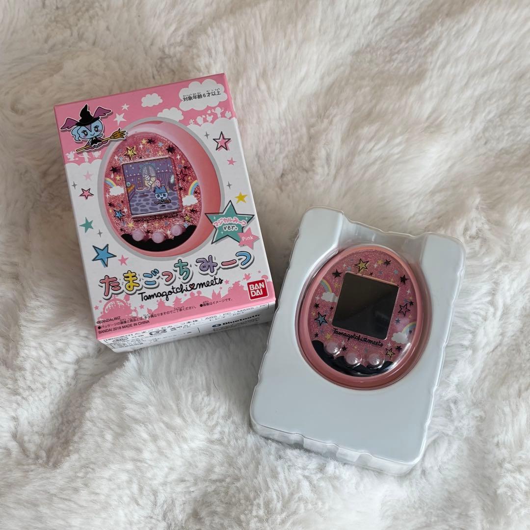 美品・箱あり】たまごっちみーつ マジカルみーつvar.ピンク - メルカリ