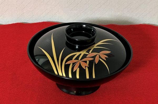 Y レア!!【未使用】輪島塗 煮物椀 10客セット 宮永作 共箱　木箱s