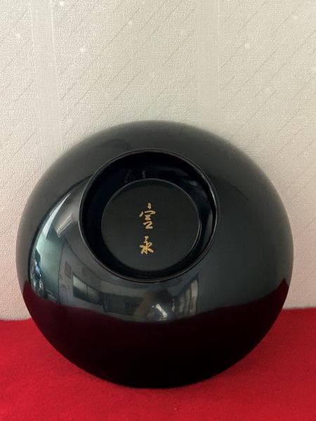 Y レア!!【未使用】輪島塗 煮物椀 10客セット 宮永作 共箱　木箱s