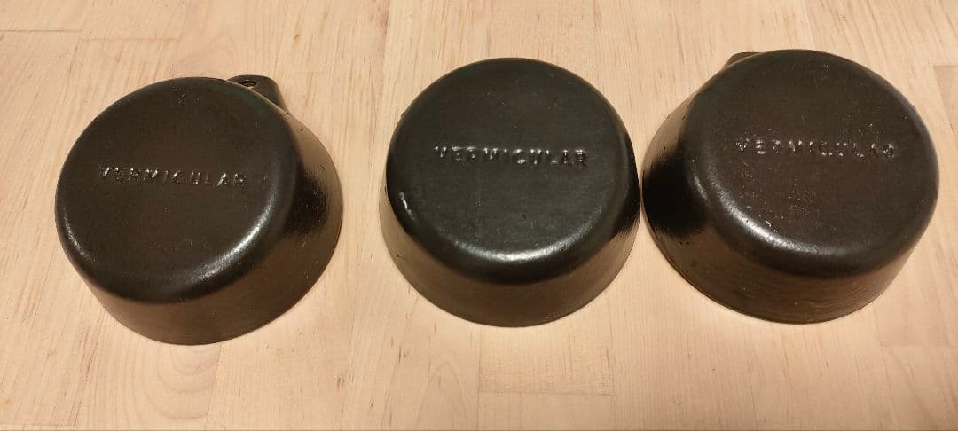 バーミキュラ　ミニスキレット　深皿　3個セット