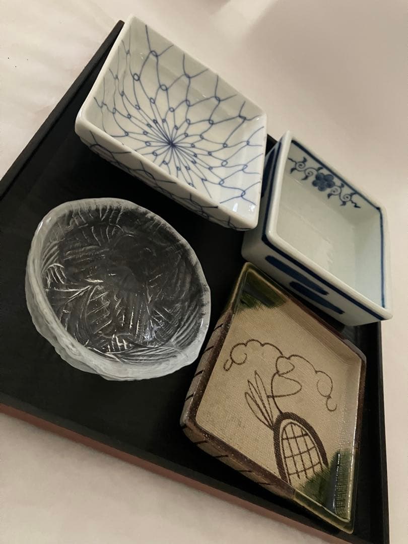 未使用❤️松花堂弁当　4個　有田焼　織部