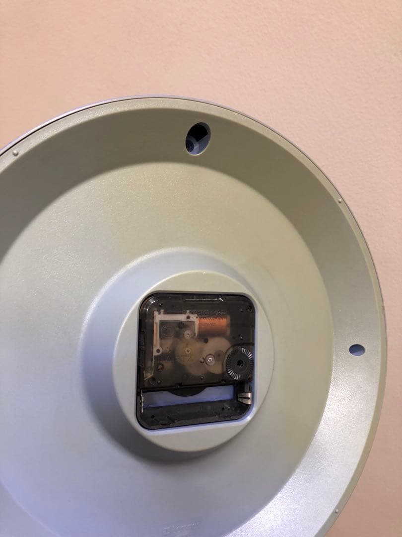 [希少] Lemnos レムノス ポストモダン 掛け時計 佐藤まどか 紫 日本製