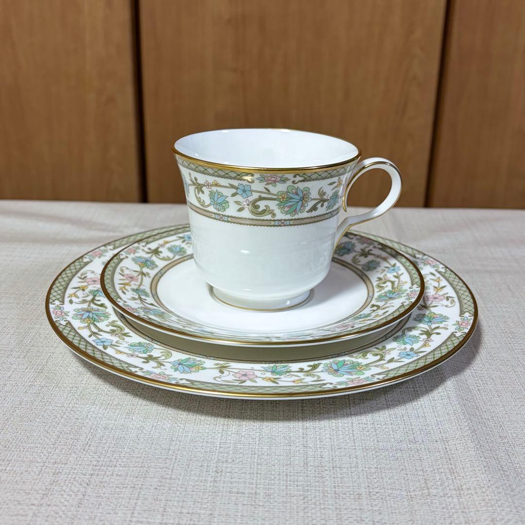 ノリタケ サクラ ティーセット/ディナーセット プレート カップ&ソーサー