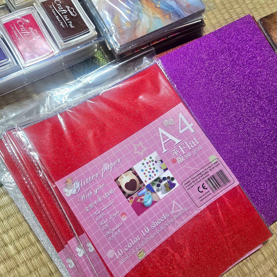 【大量】まとめ売り スクラップブッキング用品セット