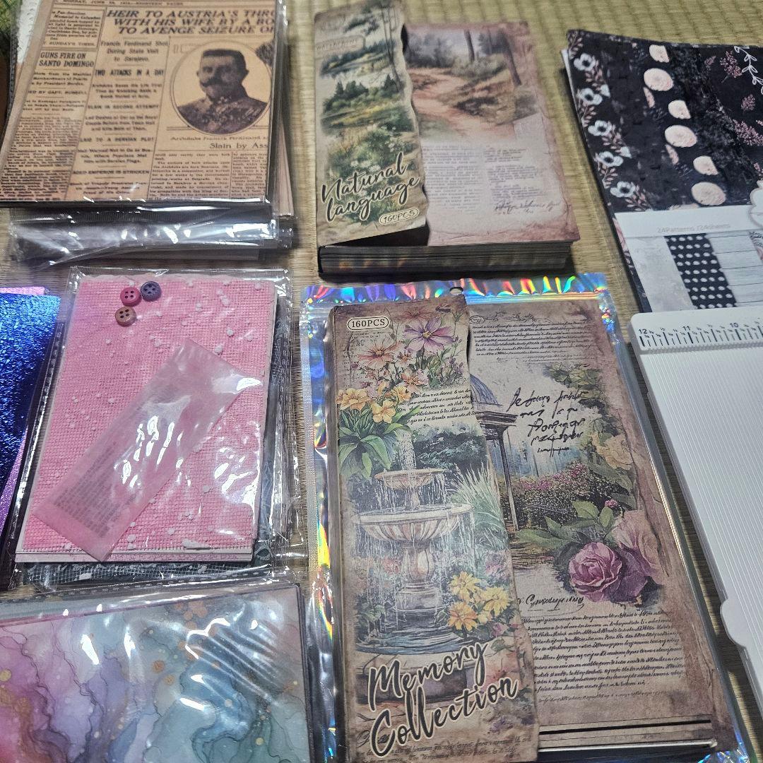 【大量】まとめ売り スクラップブッキング用品セット