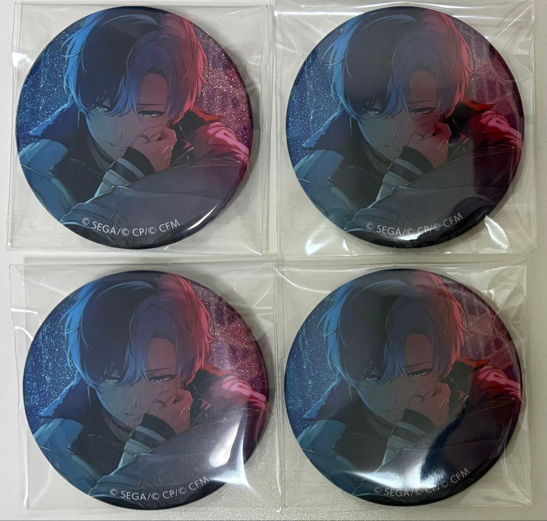 青柳冬弥 プロセカ グリッター缶バッジ グリ缶 44A 4点セット - メルカリ