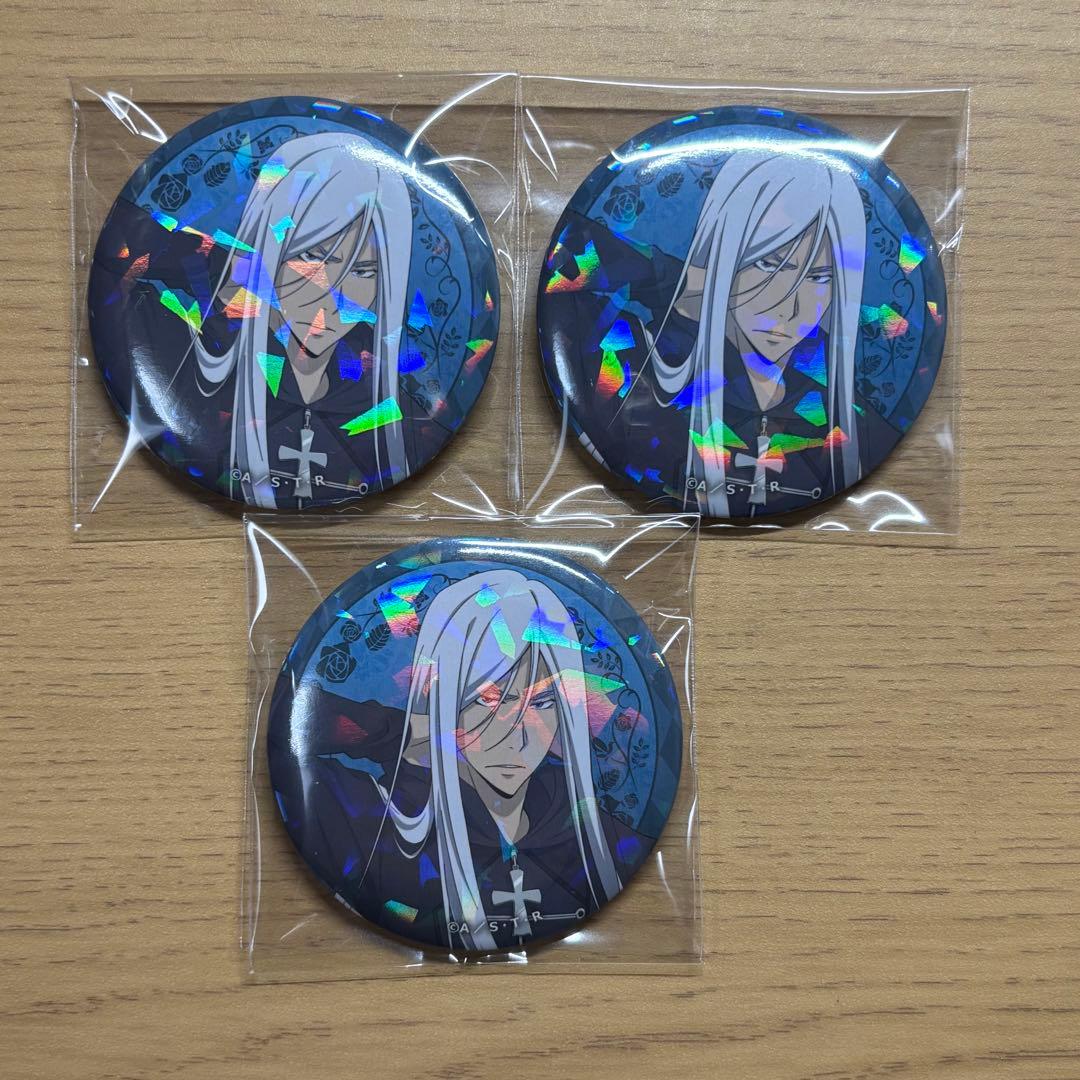 家庭教師ヒットマンREBORN! ゴシック 缶バッジ スクアーロ - メルカリ