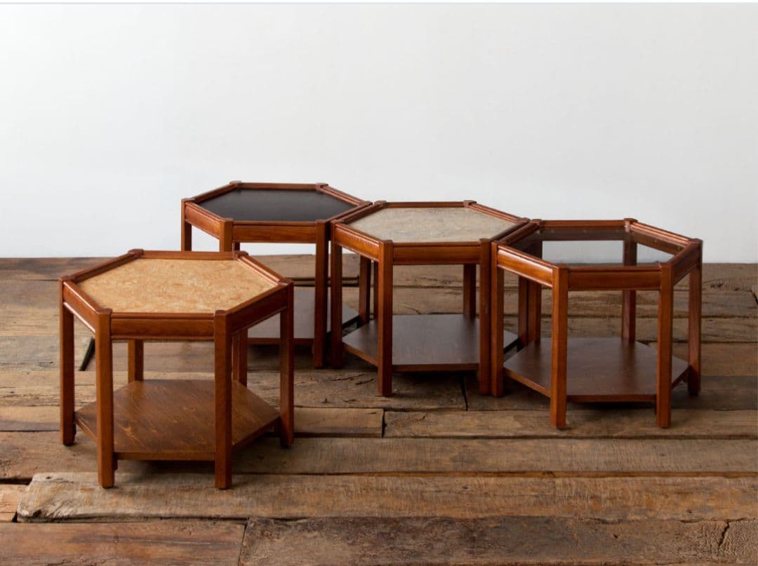 センターテーブル・ローテーブル N.N!ACME Brooks Hexagon Table