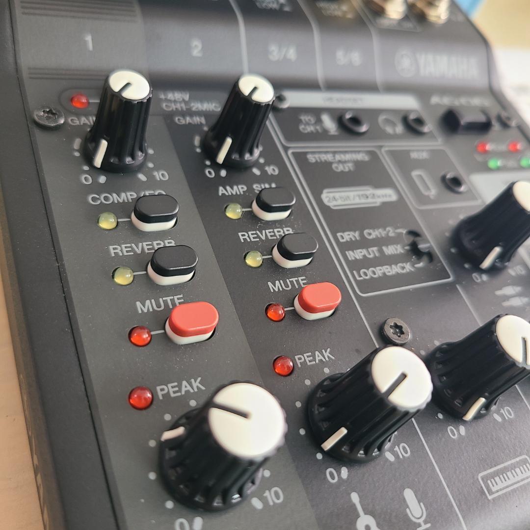 【極美品】YAMAHA ヤマハ AG06 MK2 ストリーミングミキサー