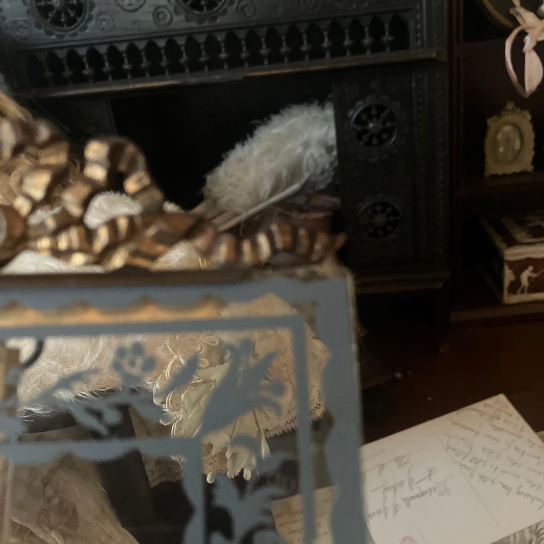 フランスアンティークフォトフレーム　フランスアンティークフォトスタンド