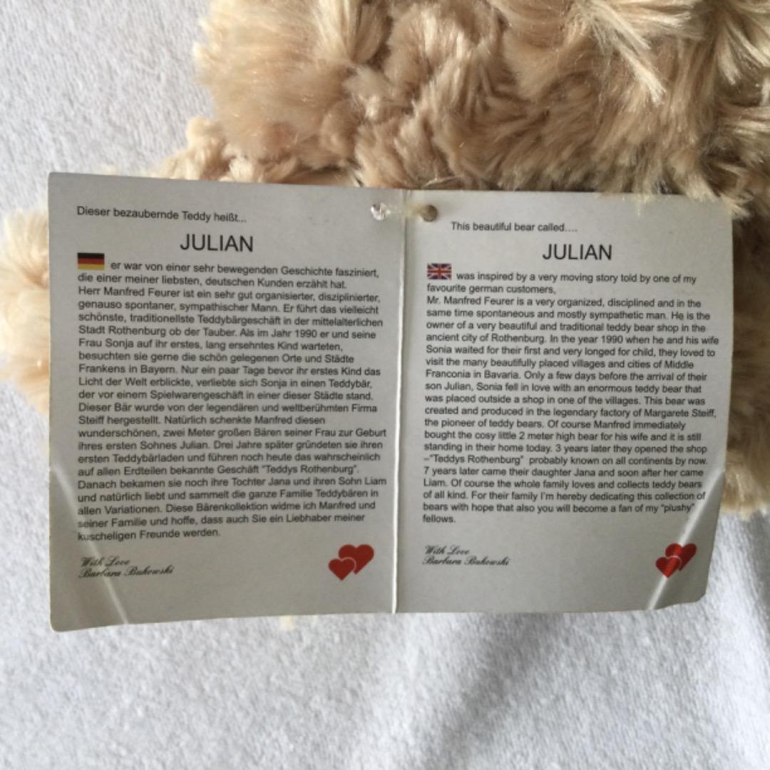 レア　ヴィンテージ　ブコウスキー　テディベア　スウェーデン製　ぬいぐるみ