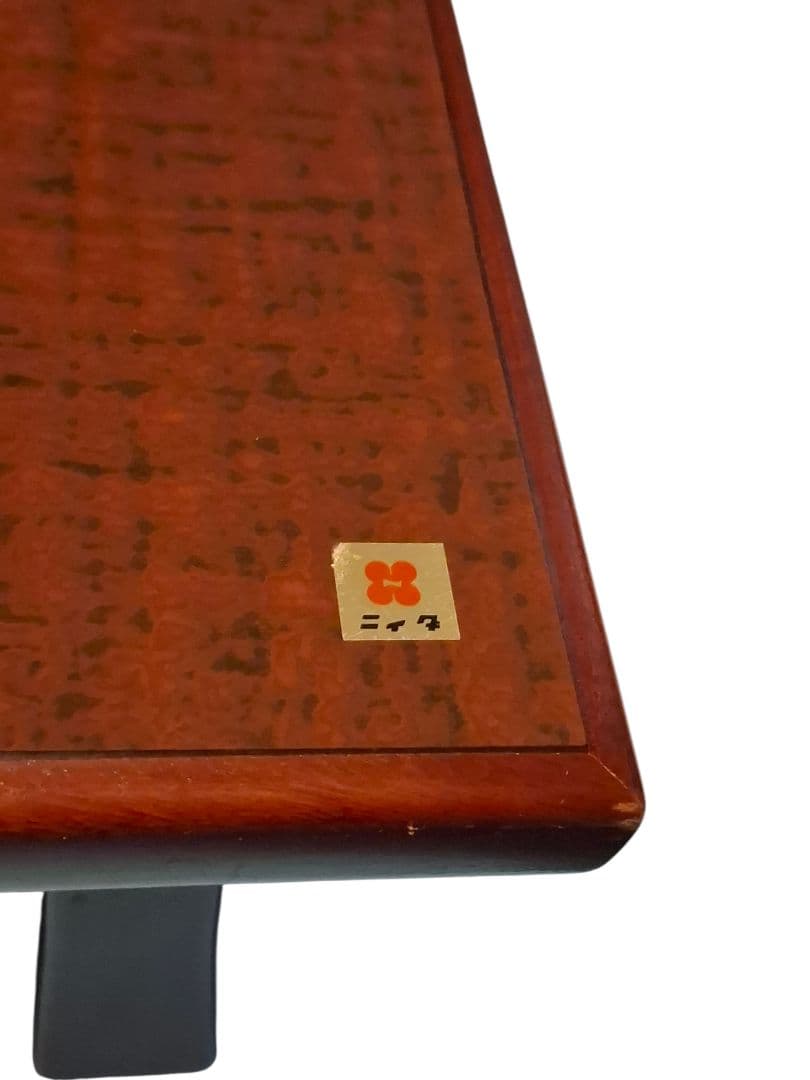 昭和レトロ 折りたたみ式座卓 正方形 75cm 木製ローテーブル