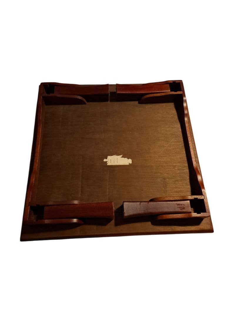 昭和レトロ 折りたたみ式座卓 正方形 75cm 木製ローテーブル