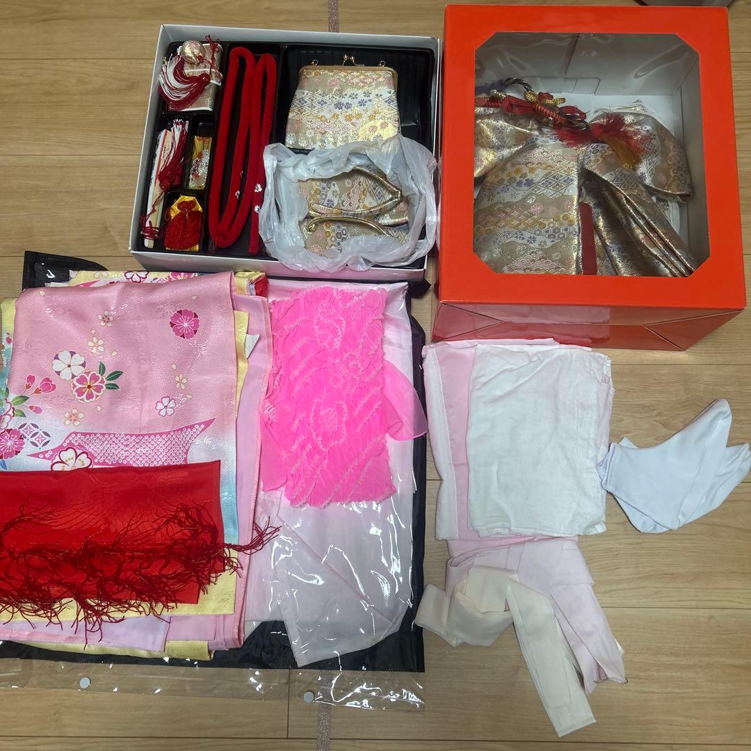 七五三　７歳女の子 フルセット