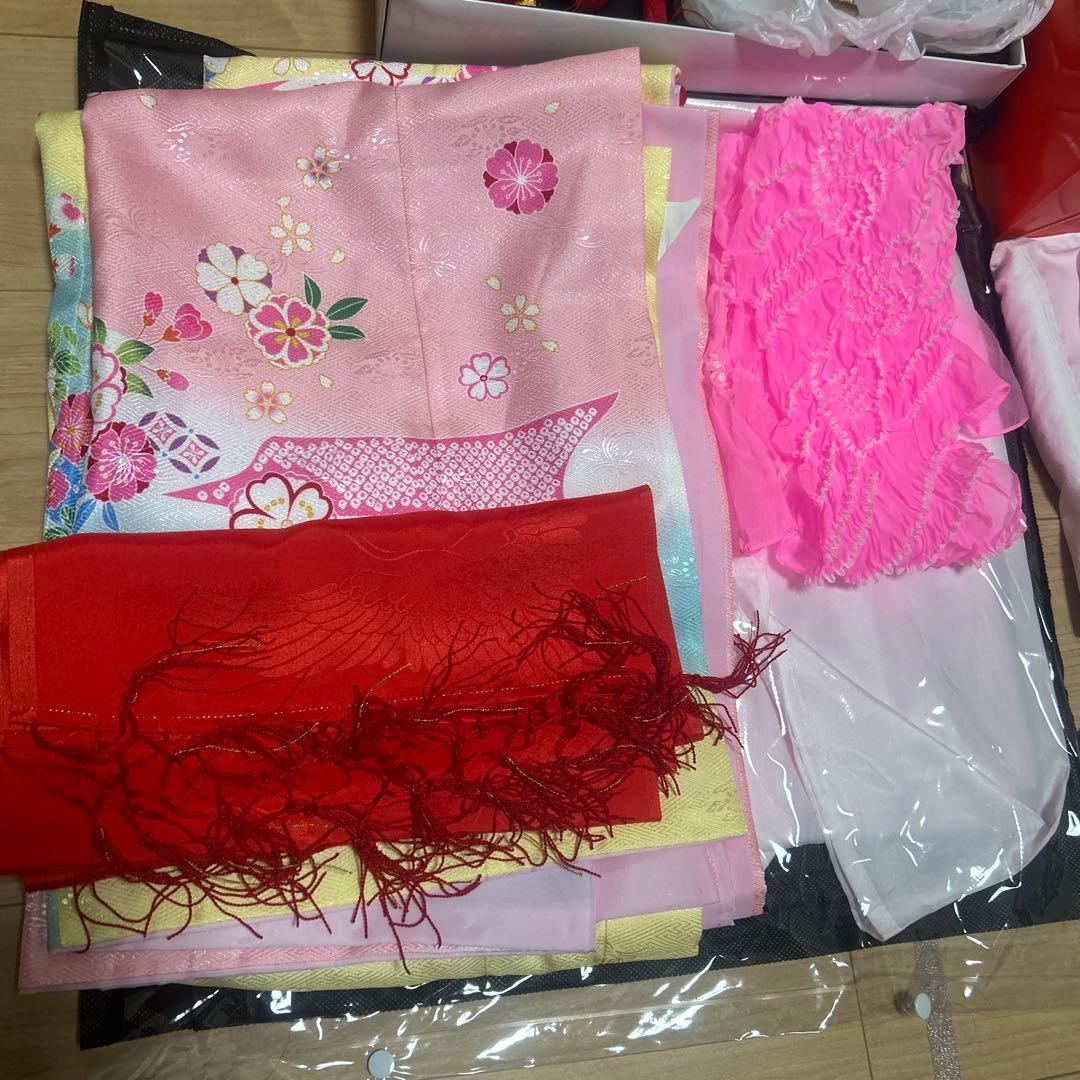 七五三　７歳女の子 フルセット