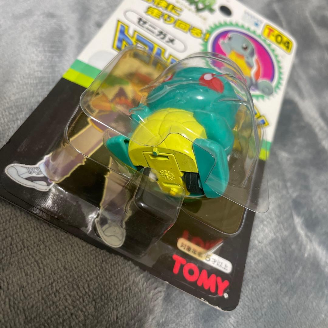 年代物◎トコトコポケモン3種◎ピカチュウ＆ヒトカゲ＆ゼニガメ◎トミー