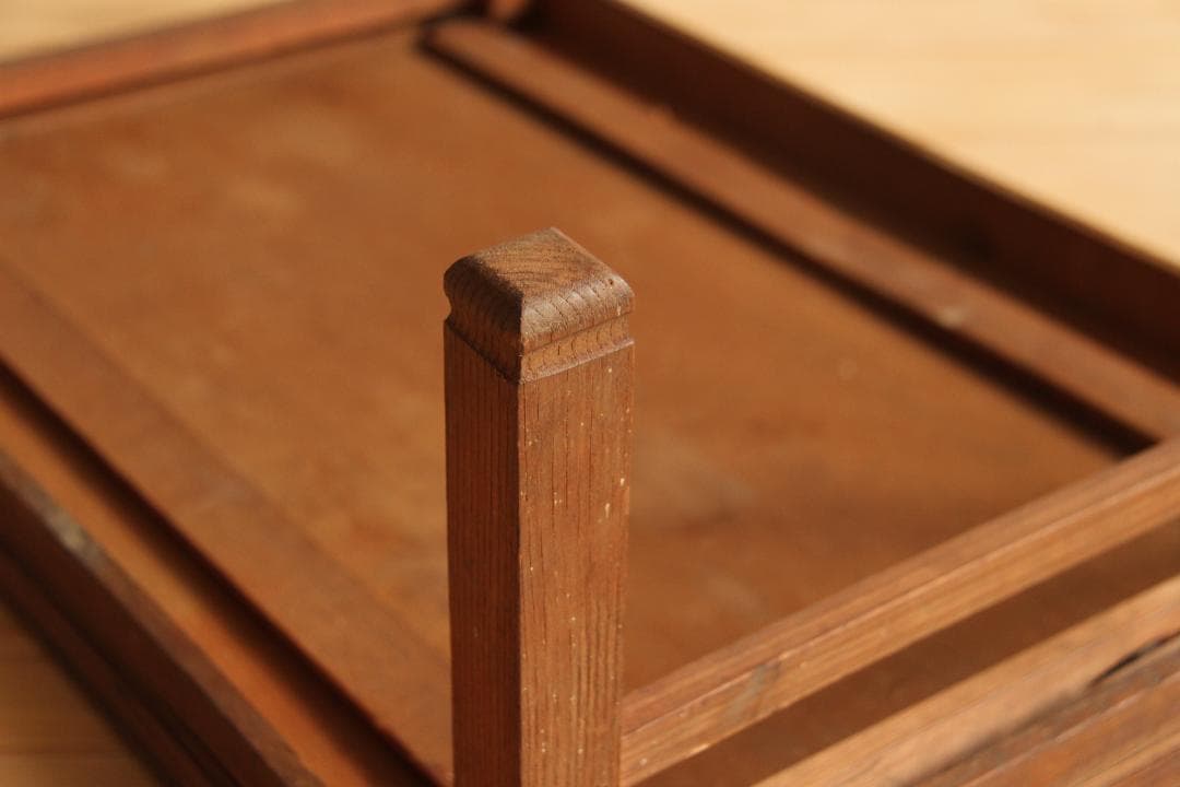 テーブル　机　折りたたみ　木製　長方形　文机　古家具　ビンテージ　レトロ