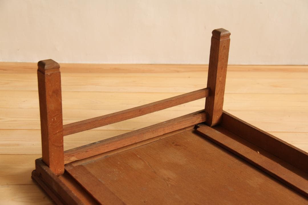 テーブル　机　折りたたみ　木製　長方形　文机　古家具　ビンテージ　レトロ