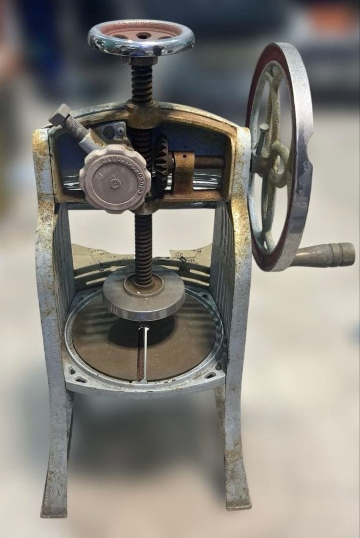 Hatsuyuki かき氷機 手動式 金属製