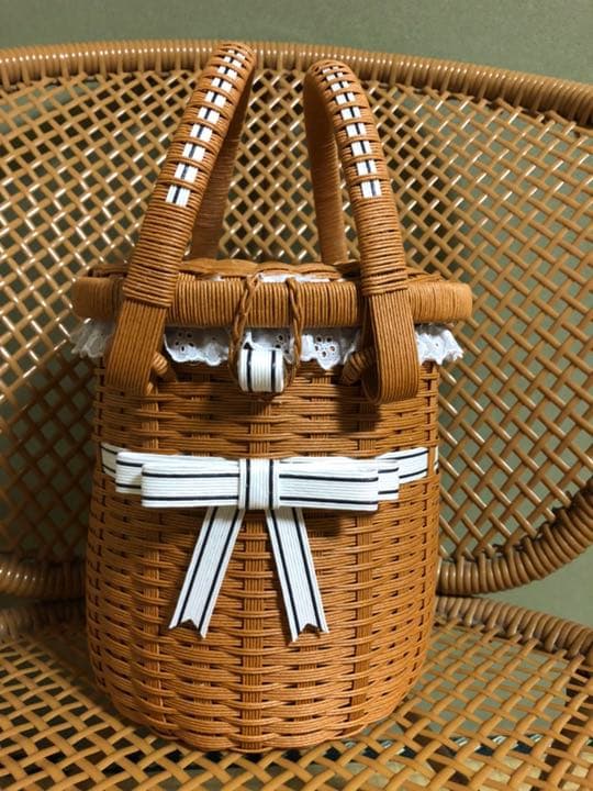 ハンドメイドmomon様　オーダーカゴ完成品