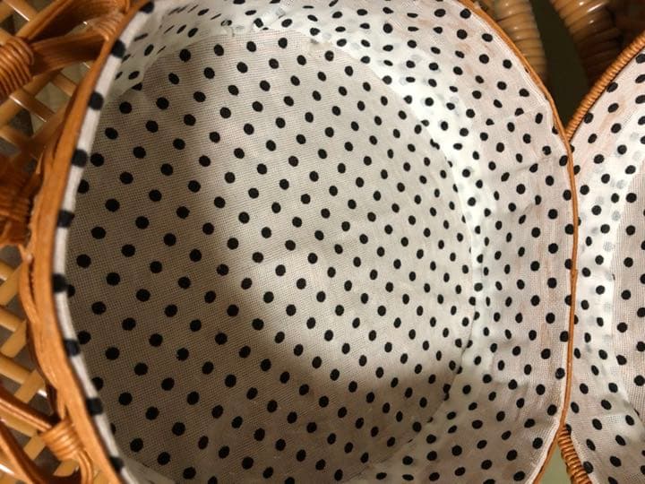 ハンドメイドmomon様　オーダーカゴ完成品