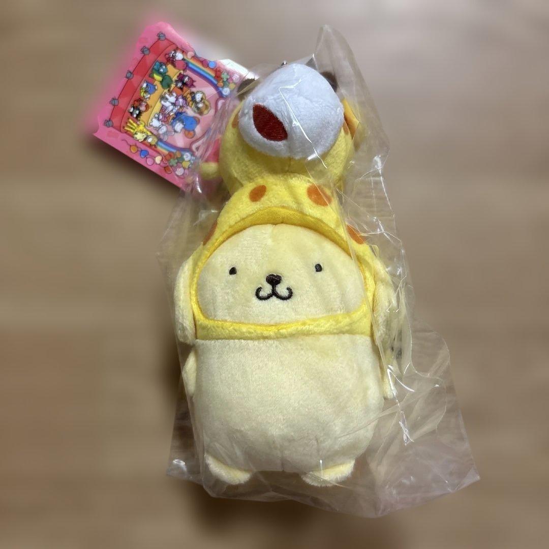 たべっ子どうぶつ×Sanrio 着ぐるみマスコット ポムポムプリン キリン