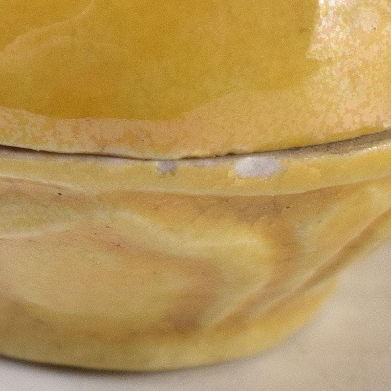 茶道具 平安竹泉造 黄交趾鳥 香合 共布共箱 V R8622 - メルカリ