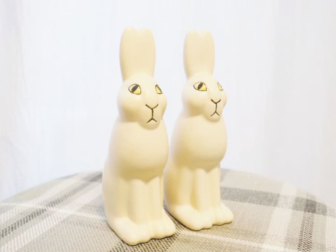 リサラーソン/うさぎ/白/2体セット