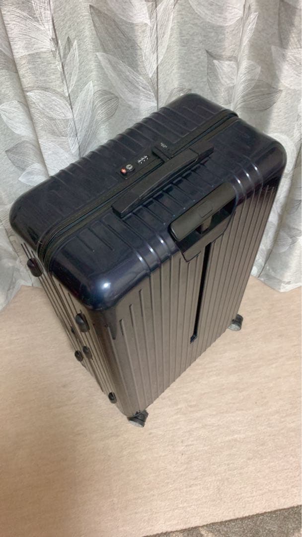 美品✨TSAリモワ82L 4輪サルサエアーネイビー