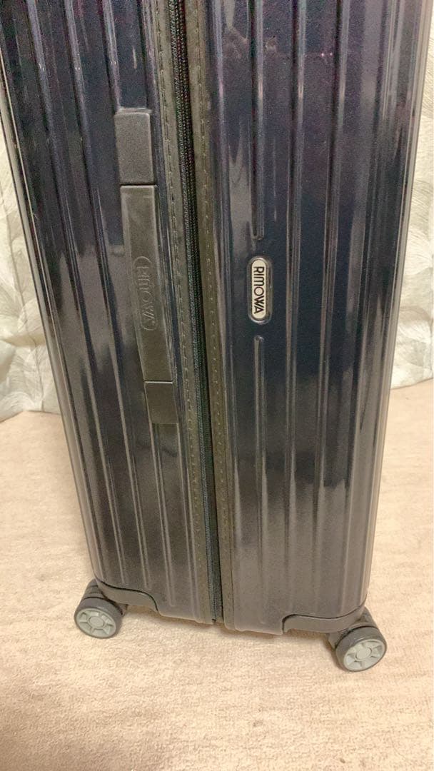 美品✨TSAリモワ82L 4輪サルサエアーネイビー