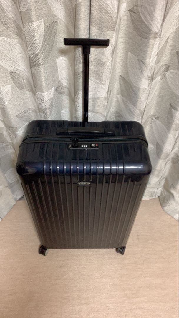 美品✨TSAリモワ82L 4輪サルサエアーネイビー