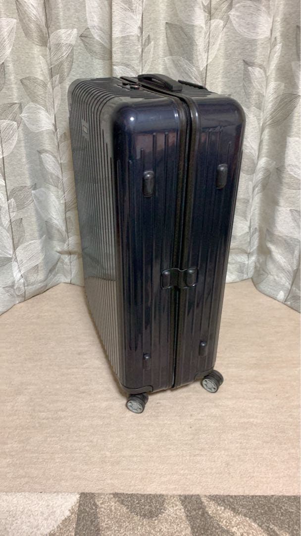 美品✨TSAリモワ82L 4輪サルサエアーネイビー