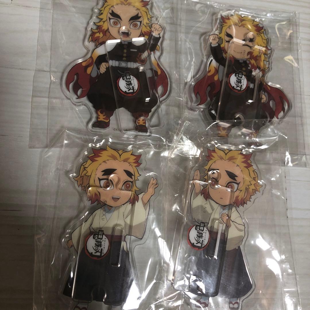 鬼滅の刃 繋がるアクリルスタンド 煉獄杏寿郎 煉獄千寿郎 未開封