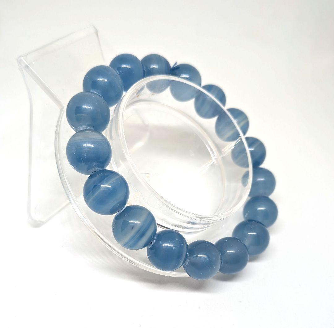 ブルーカルセドニーブレスレット☆